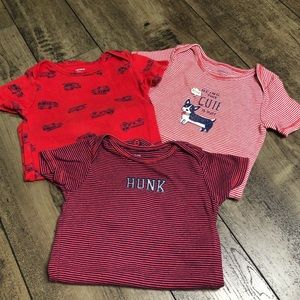 3 Boys 24m Carter’s Onesies